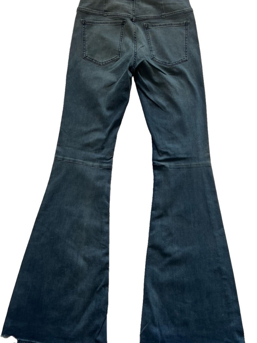 Free People Womens Blue Jeggings Flare legs Y2K inspired 28 BNW0T $128